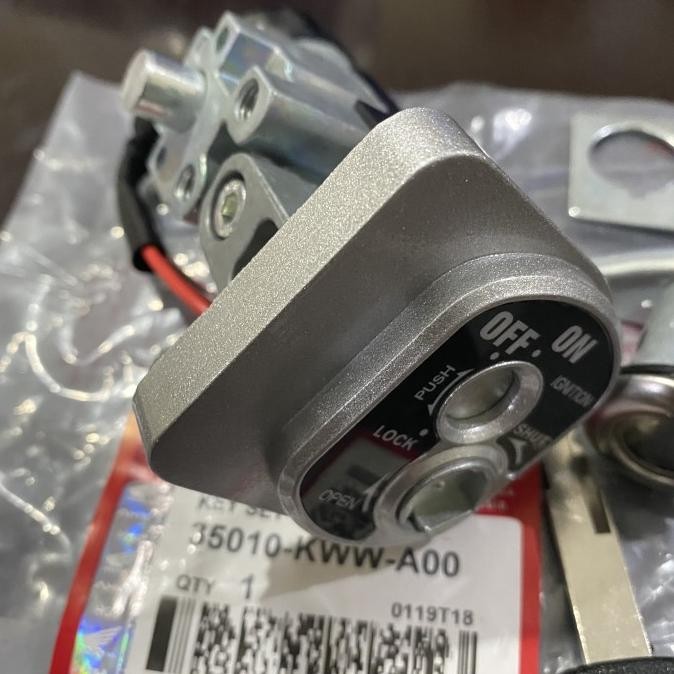 110 Revo Kunci Kontak Keyset Key Set Jok Honda Motor Old Lama
