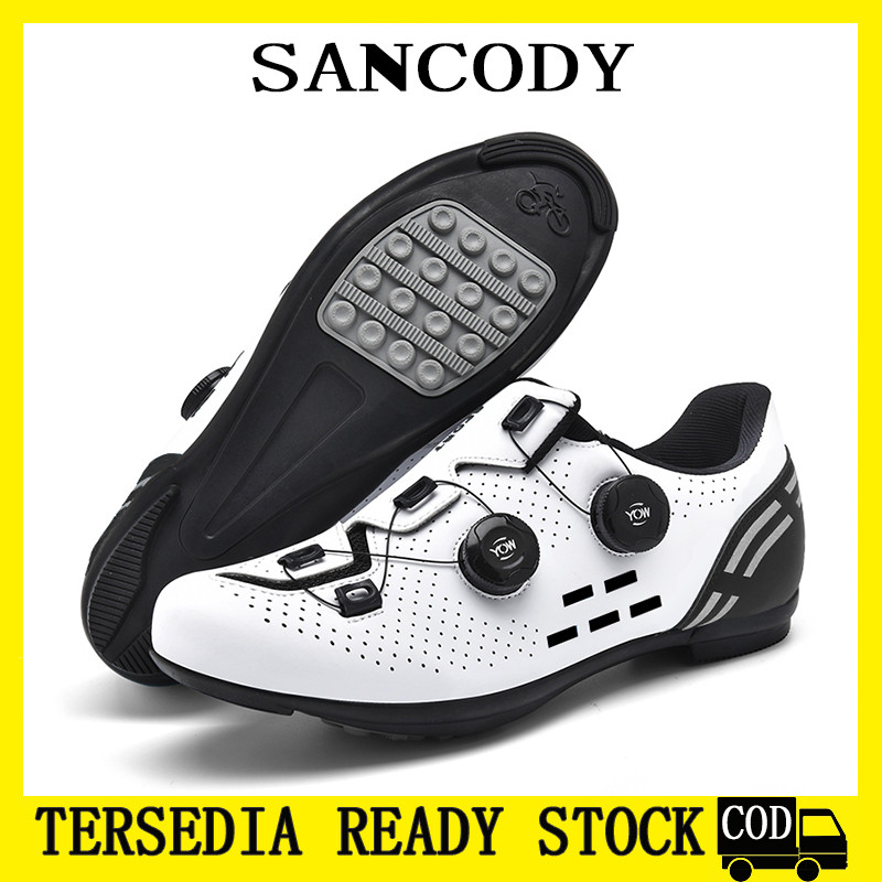 Sepatu Sepeda road bike no cleat Sepatu Bersepeda Jalan Upline Baru Pria Sepatu Sepeda Desain Sol Le