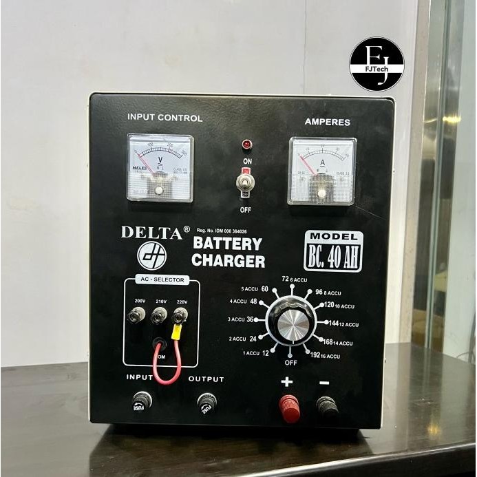 Cas Aki Battery Charger Delta BC 40 AH / Cas Aki Delta DT 440 C