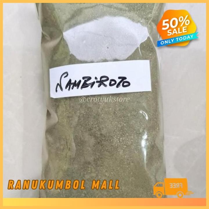 

ASLI MURNI BUBUK SAMBILOTO 500GR RANU KUMBOL MALL BEST PRODUCT!!!!