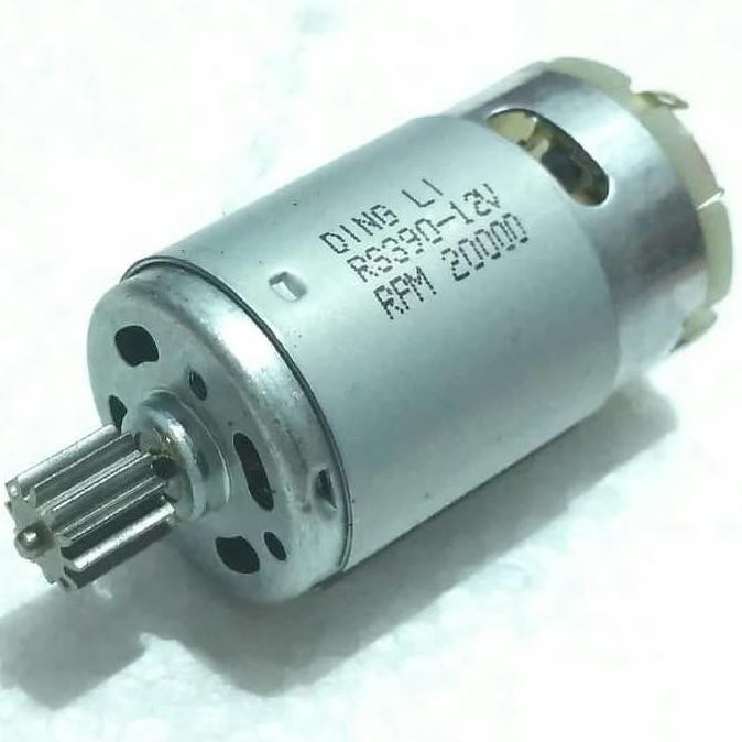 DINAMO 390 12 VOLT PENGGERAK RODA MOTOR MOBIL MAINAN ANAK MOBILAN AKI