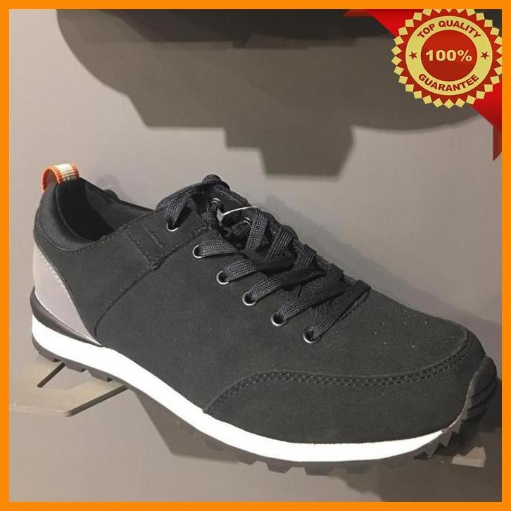 [bra] sepatu pria eiger original kavery low cut shoes - black