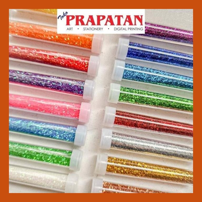 

[ PERALATAN LUKIS / GAMBAR ] SERBUK GLITTER / UNIQUE GLITTER FLUORESCENT AK-52 GOOD QUALITY