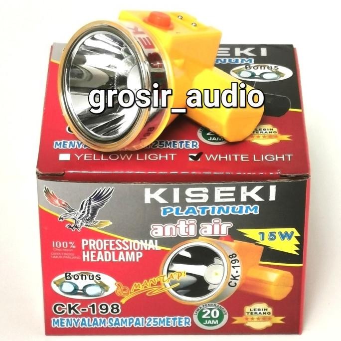 TERMURAH - SENTER KEPALA KISEKI CK198 CK 198,SENTER HEAD KISEKI CK198 ORIGINAL