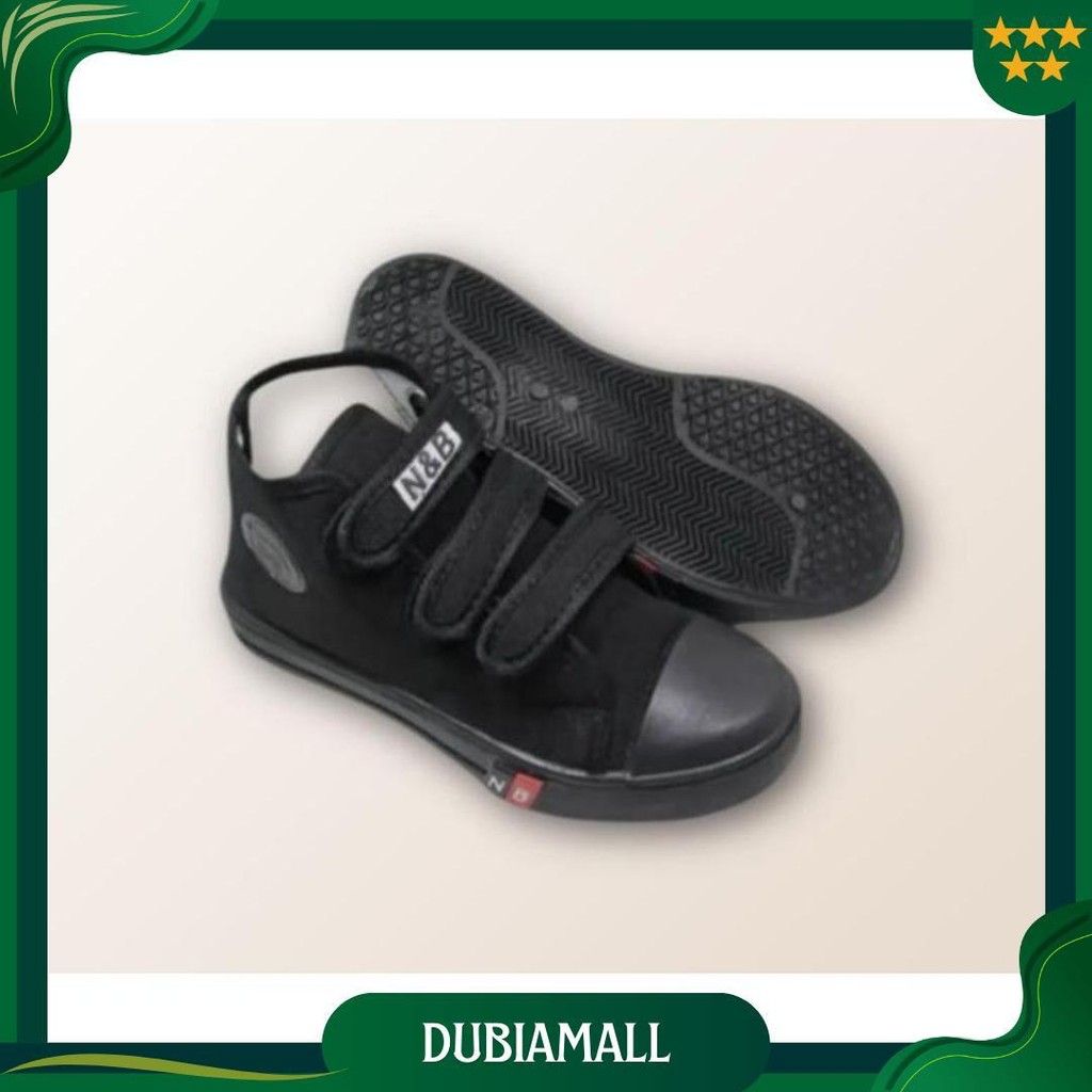Sepatu Sekolah Nb Hitam Model Perekat Sepatu Boots Nb Sale