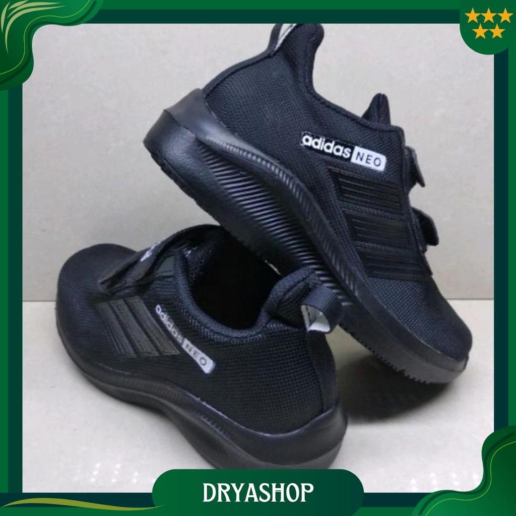 Sepatu Sekolah Anak Tk Sd Full Hitam Size 33-37 Sepatu Sekolah Model Terbaru Sepatu Sekolah Murah Or