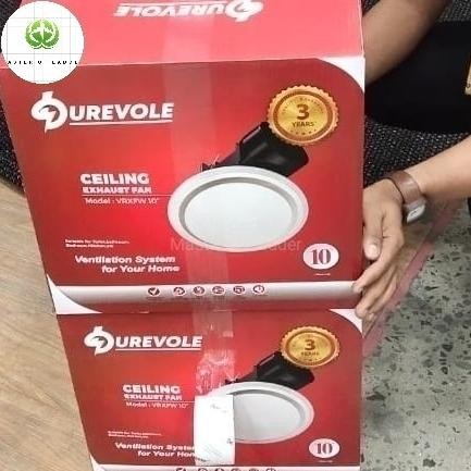Eurofan Exhaust Fan Kipas Ventilasi 10 Inch Ceiling Fan 10" Durevole Original Dan Terpercaya