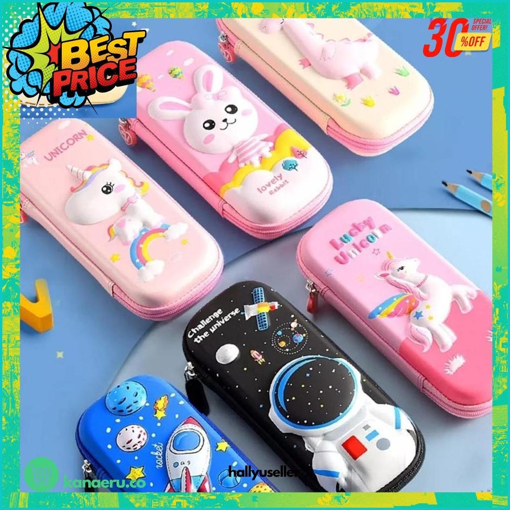 

Tempat Pensil Kotak Pensil 3D ( Tiga Dimensi ) Boy & Girl Murah Murah