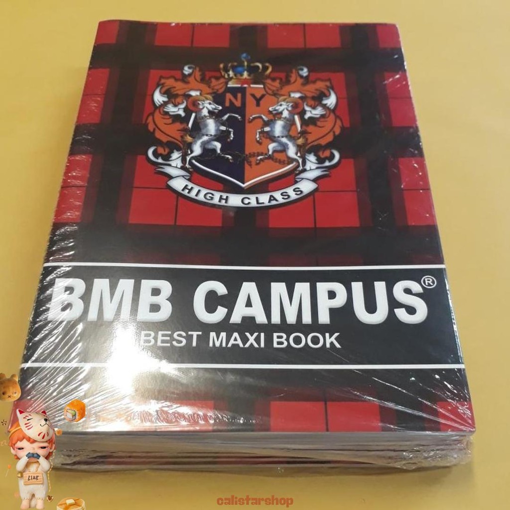 

Buku Tulis Bmb/Bmc Campus 36 Lembar Isi 10 Buku Murah