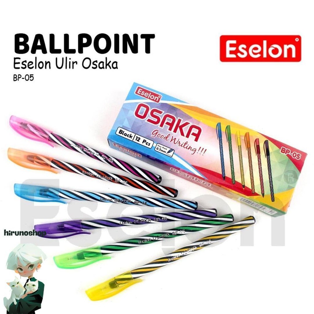 

12Pcs Ballpoint Office Mini / 1Pak Pulpen Eselon Mini 0.7Mm Promo