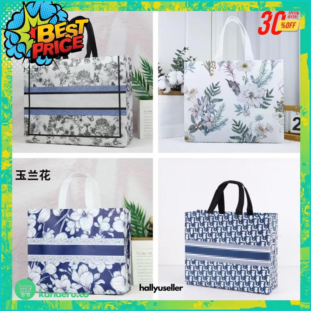 

Goodie Bag-Tas Belanja Tas Jinjing Tas SpunbondTas Souvenir Premium Tebal Dan Kuat/Terlaris Lipat Jumbo/ Waterproof/Shopping Bag Wfb-04 Cod