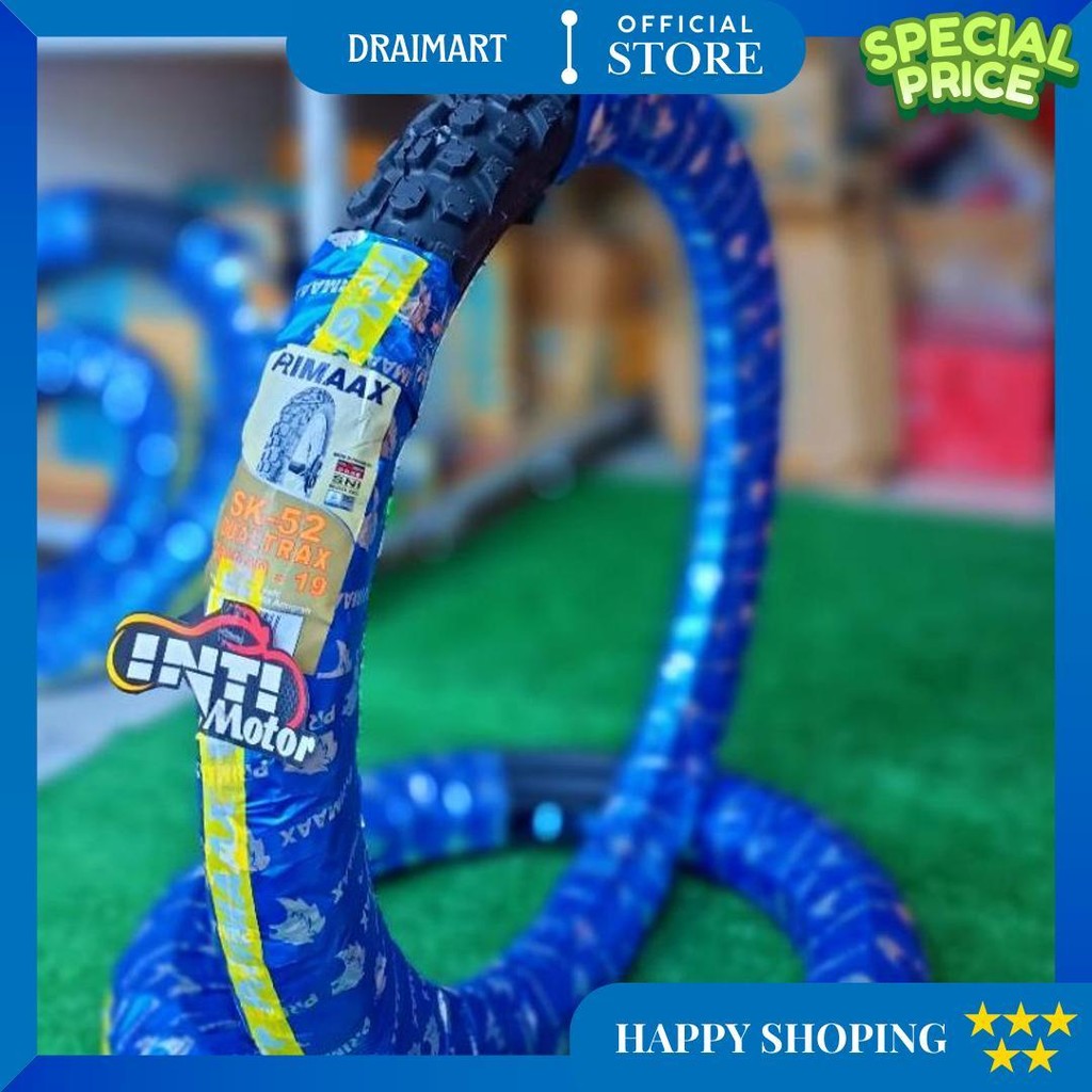 Ban Trail Primaax 70 100 Ring 19 Sk 52 Irc Gp21 7010019 Dualtrack Front Tire Cross Bl Luar Primax 70