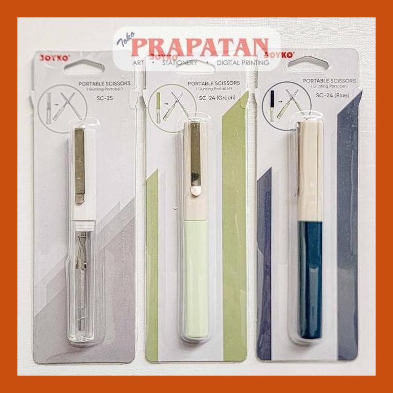 

[ PERALATAN LUKIS / GAMBAR ] GUNTING PORTABLE JOYKO SC 24-25 | SCISSORS COD