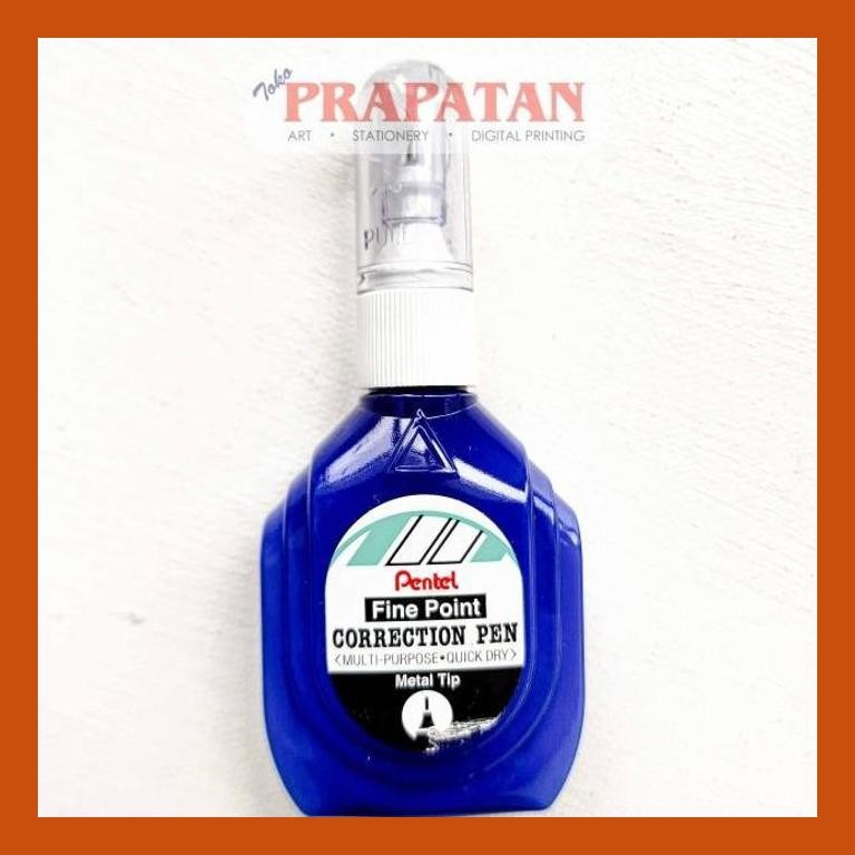 

[ PERALATAN LUKIS / GAMBAR ] CORRECTION PEN / TIP EX PENTEL FINE POINT 18 ML ZL1S6 SIAP KIRIM