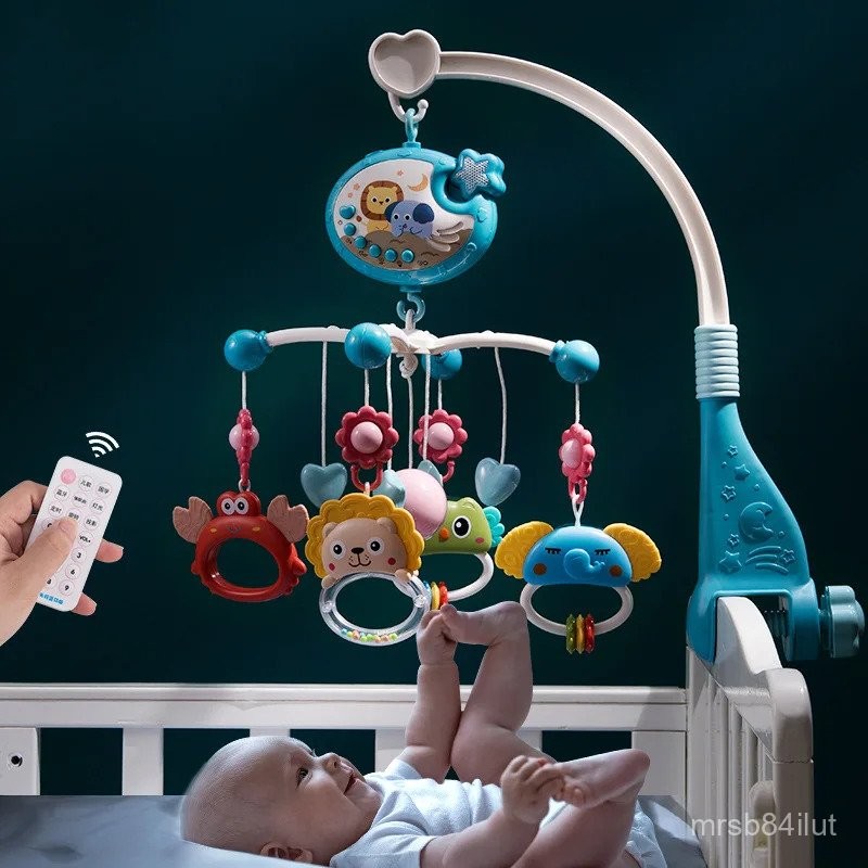 Proyeksi Bintang Nada Dering Tempat Tidur Bayi Mainan Mobil Bayi Remote Control Nada Dering Tempat T