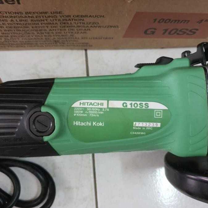 Mesin Gerinda Tangan Hitachi G10Ss Original Dan Terpercaya