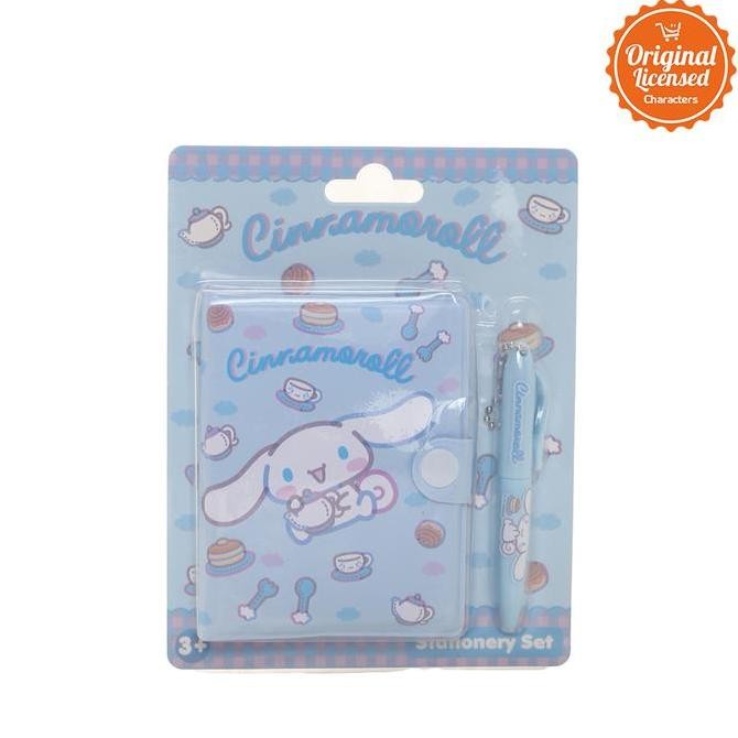 

SANRIO Notebook Set (FREE 1 pulpen) Cinnamoroll