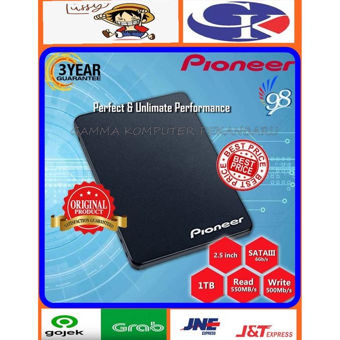 SSD PIONEER 1TB 1 TB / SSD LAPTOP 2.5" 2.5 INC 1 TB 1TB SATA3 SATA III ORIGINAL DAN TERPERCAYA