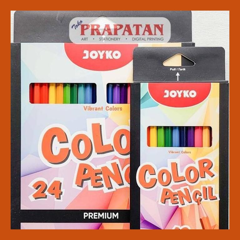 

[ PERALATAN LUKIS / GAMBAR ] PENSIL WARNA JOYKO PREMIUM CP-0131 | COLOR PENCIL GOOD QUALITY