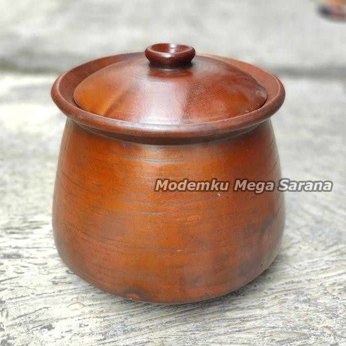 If56 Kuali Besar Jumbo Tanah Liat Gerabah Kuwali Kwali Periuk Belanga Dandang Alat Masak Memasak Gul
