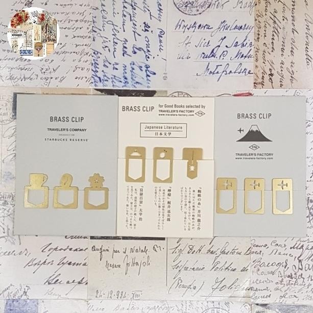 

Brass Clip Travelers Factory ori Japan, traveler's travelers notebook