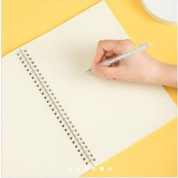 

Deli Buku Catatan Spiral B5 LB580 dengan Kertas Halus - 80 Lembar - Paper Transparan Notebook Stationery