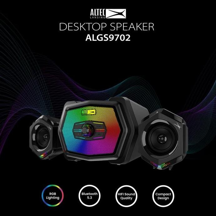 Murah Speaker 2.1 Subwoofer With Bluetooh Altec Lansing Algs9702