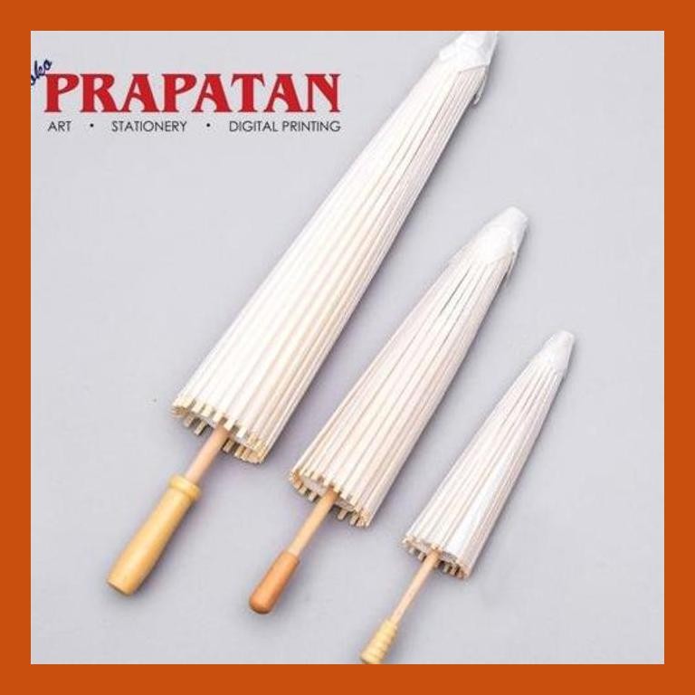 

[ PERALATAN LUKIS / GAMBAR ] PAYUNG KERTAS / PAYUNG LUKIS / PAYUNG GAMBAR (DIAMETER : 40 CM) COD