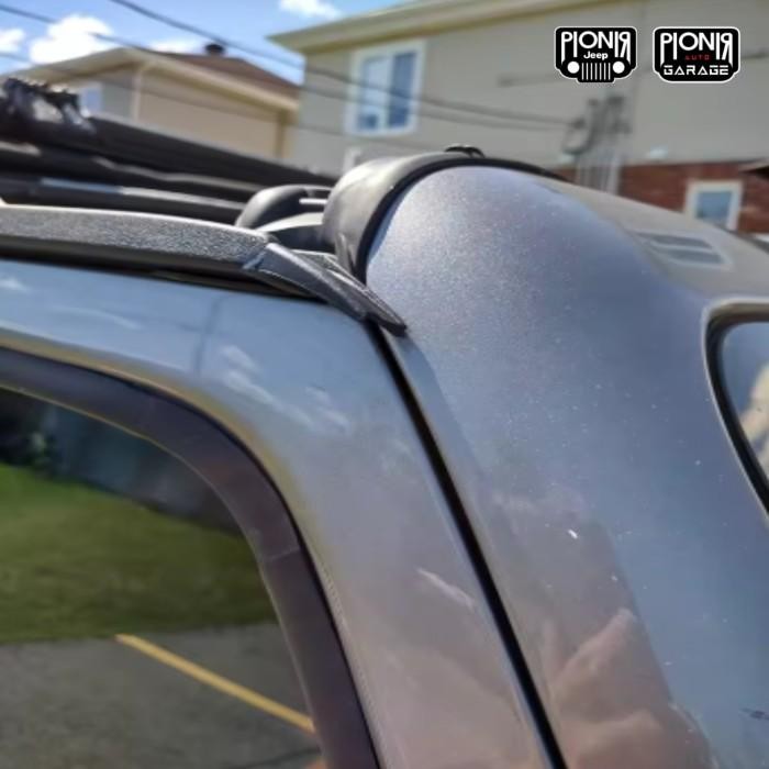 Hardtop Rain Gutter Short Type Jeep Wrangler Rubicon JL Jeep Gladiator JT Talang Air Hardtop Jeep Wr
