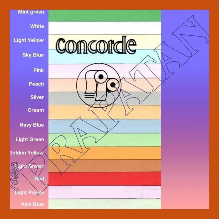

[ PERALATAN LUKIS / GAMBAR ] KERTAS CONCORDE FOR ALL PURPOSES 90 GRM A4 (ISI 20 LEMBAR) PACKING AMAN