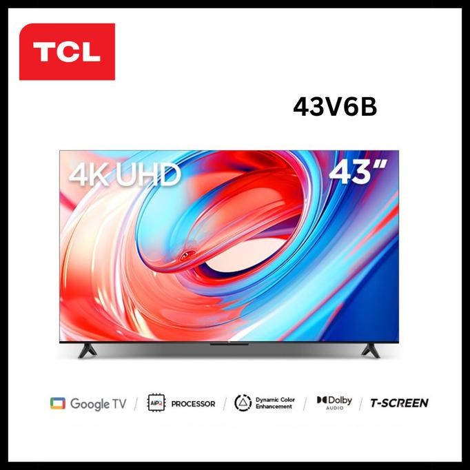TCL 43A8 Smart TV Android 4K UHD 43 Inch