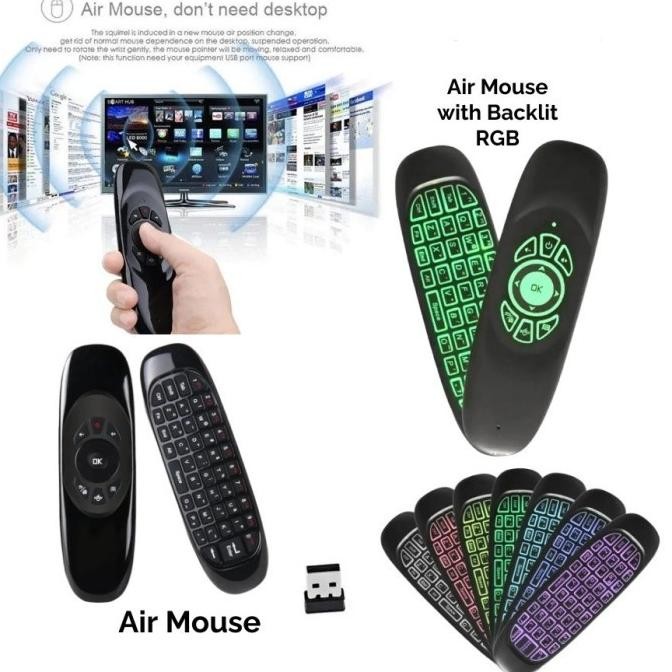Grosir Air Mouse Wireless Remote Wireless Keyboard M6 Air Mouse C120 Air Mouse Remote Control Tv Box