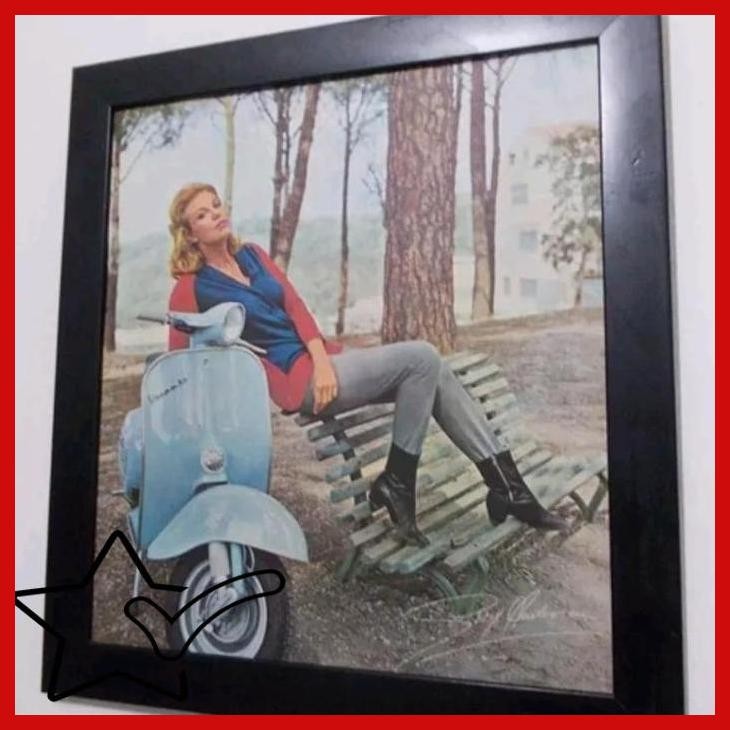 [RHV] IKLAN JADUL VINTAGE VESPA SPECIAL DARLING ORIGINAL PAJANGAN KLASIK
