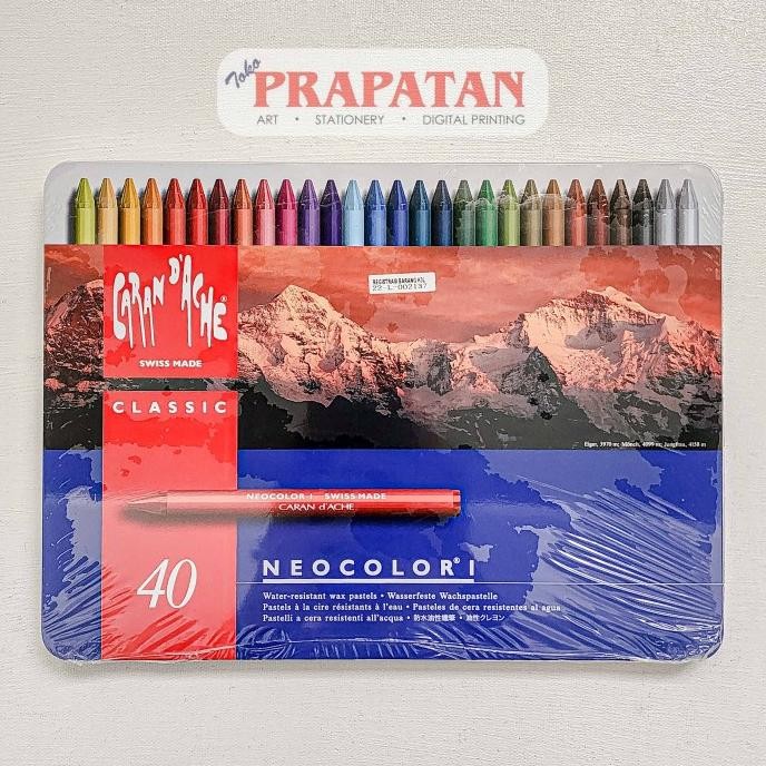 

Crayon Carandache Neo color 2 (40 warna)