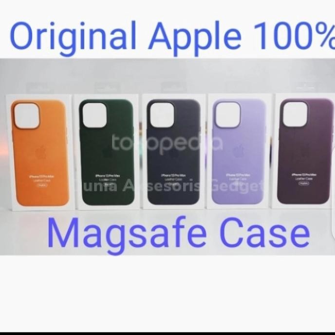 NEW Apple Leather Case Magsafe IPhone 13 13Pro 13 Pro Max 13Mini Original