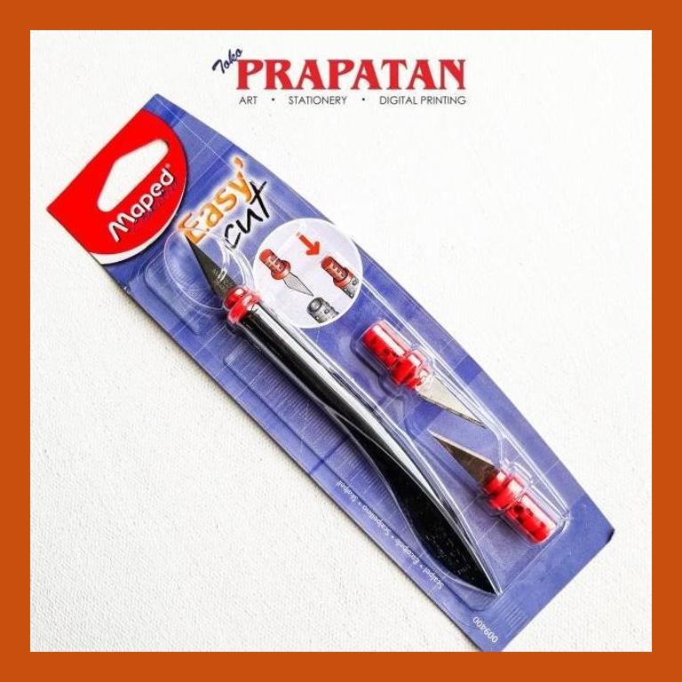 

[ PERALATAN LUKIS / GAMBAR ] MAPED PISAU SCALPEL EASY CUT CUTTER SIAP KIRIM