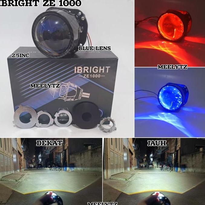 TERLARIS - IBRIGHT ZE 1000 - Biled 2.5inc Blue Lens