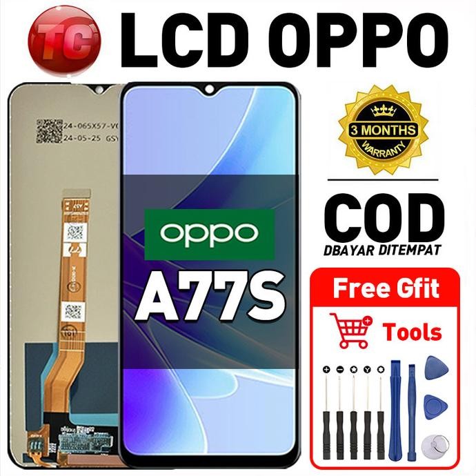 TERBARU - Original Lcd OPPO A77S fullset ori asli Layar hp touchscreen Sentuh Versi Tinggi COD