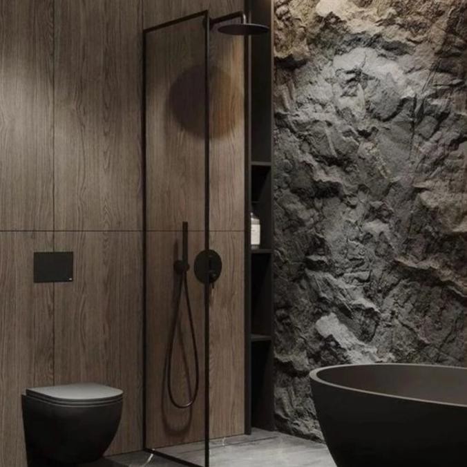 Terjangkau Pu Stone Wall Panel Dinding 3D