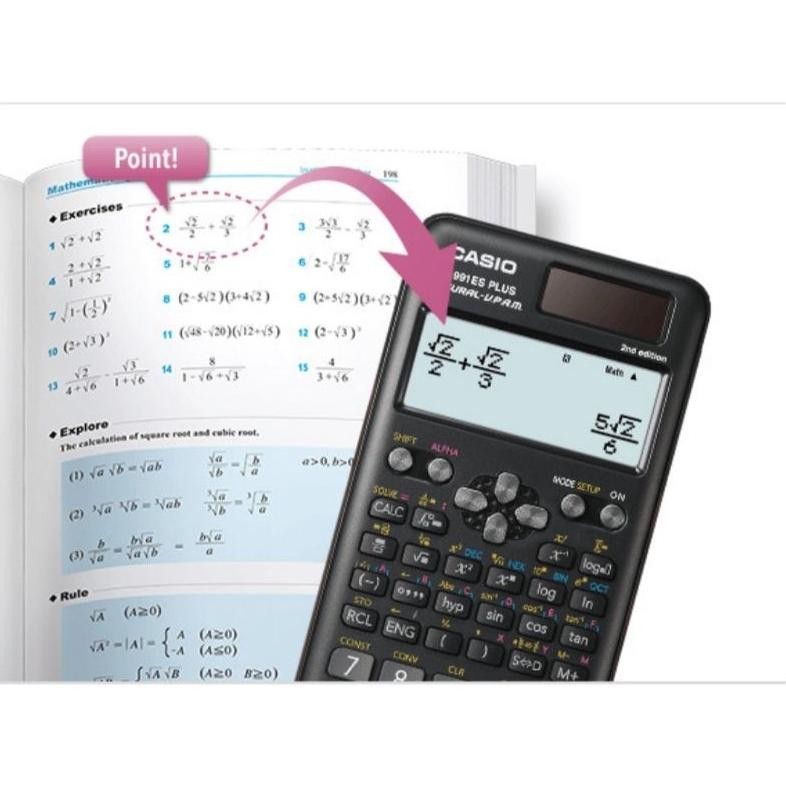 

dgf-4 Casio FX-991ES PLUS - Scientific Kalkulator Terlaris
