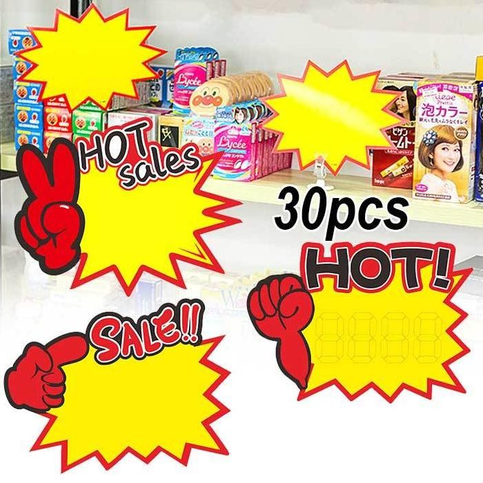 

30Pc Erta Tag Artu Pop Card Erta Jepit Artu I