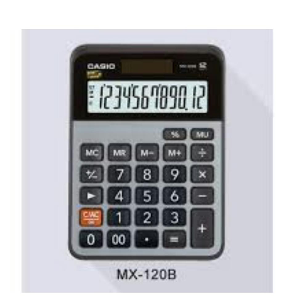 

WDM-2227 CASIO MX-120S - Kalkulator Meja / Calculator MX-120B Murah