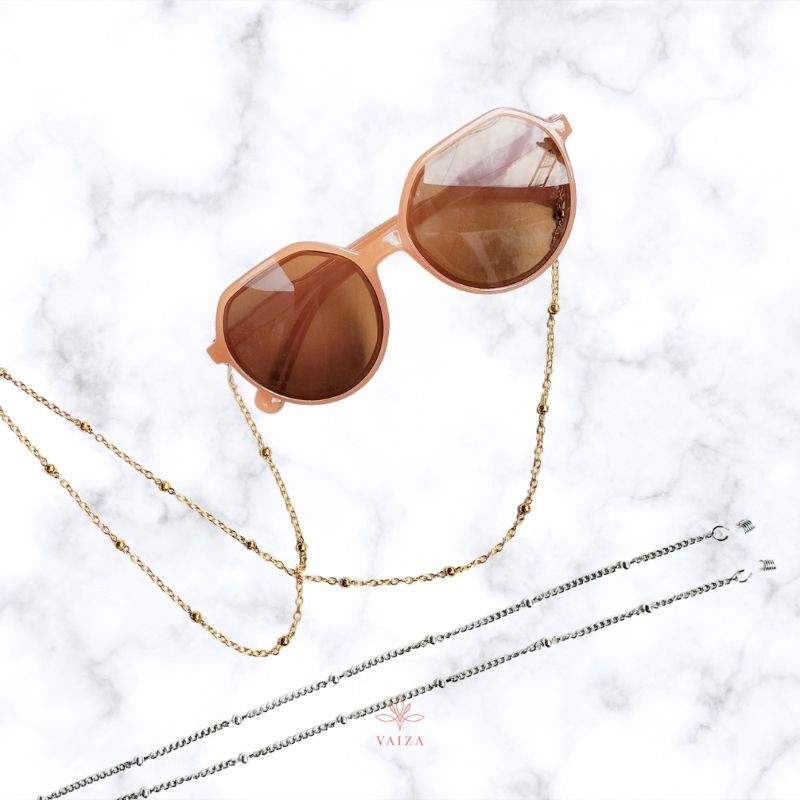 VAIZA - [ Strap Kacamata Acha ] Kalung Rantai Kacamata Sport Fashion Wanita