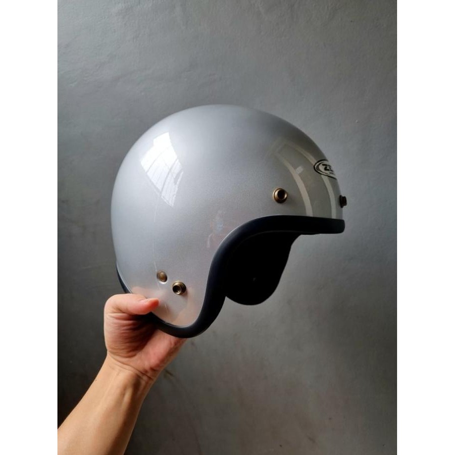 HOT SALE ZEUS 385C SILVER GLOSSY RETRO