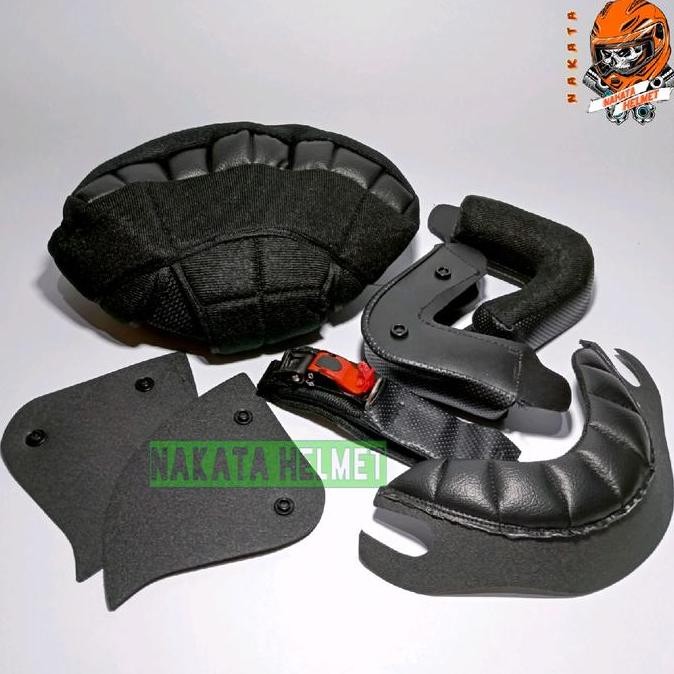 BRG BARU Busa helm Bogo retro Full set kulit Universal Premium