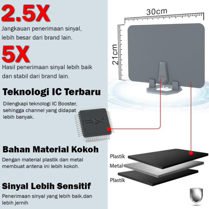 ANTENA DIGITAL PX UDA3100A/ ANTENA PX UDA 3100A PX UDA3100 INDOOR