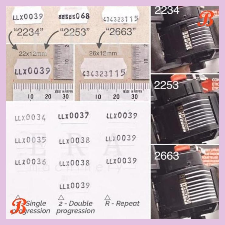 

| PR | BLITZ TEXTILE LABEL NUMBERING LABELLING LABELER PENOMORAN OTOMATIS