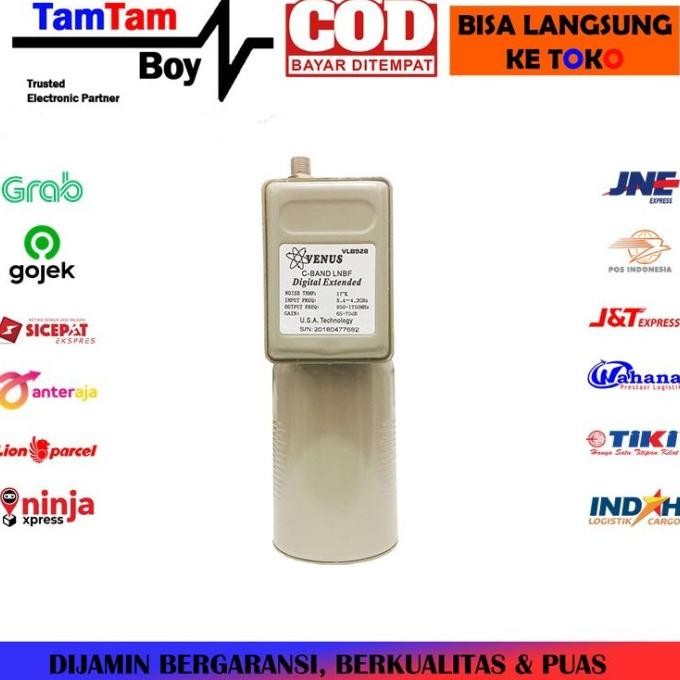 LNB C BAND SINGLE OUT VENUS VLB-928 1 SATELIT 1 RECEIVER PARABOLA