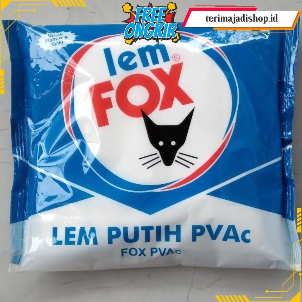 

Lem Fox Bungkus / Lem Putih Bungkus / Lem Kayu 350 Gram Original Produk