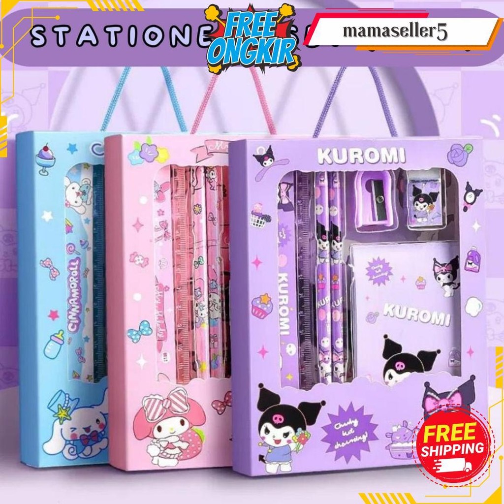 

Kotak Pensil Anak Set Stationery Untuk Hadiah Anak Sekolah Motif Lucu Kartun Lucu Terkenal Viral Booming/ Alat Tulis Set Karakter Kado Cod